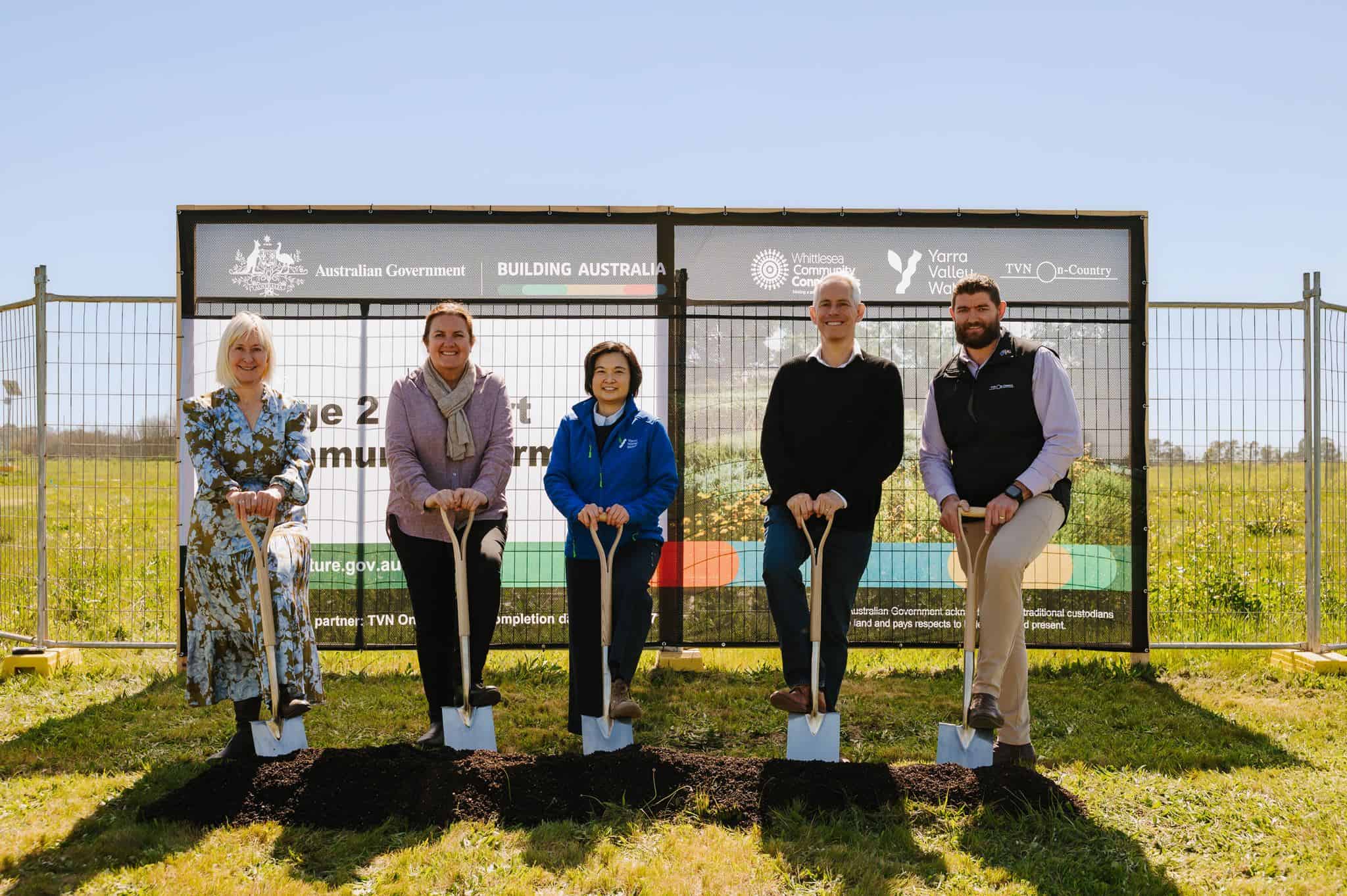 Wollert Community Farm Sod Turning